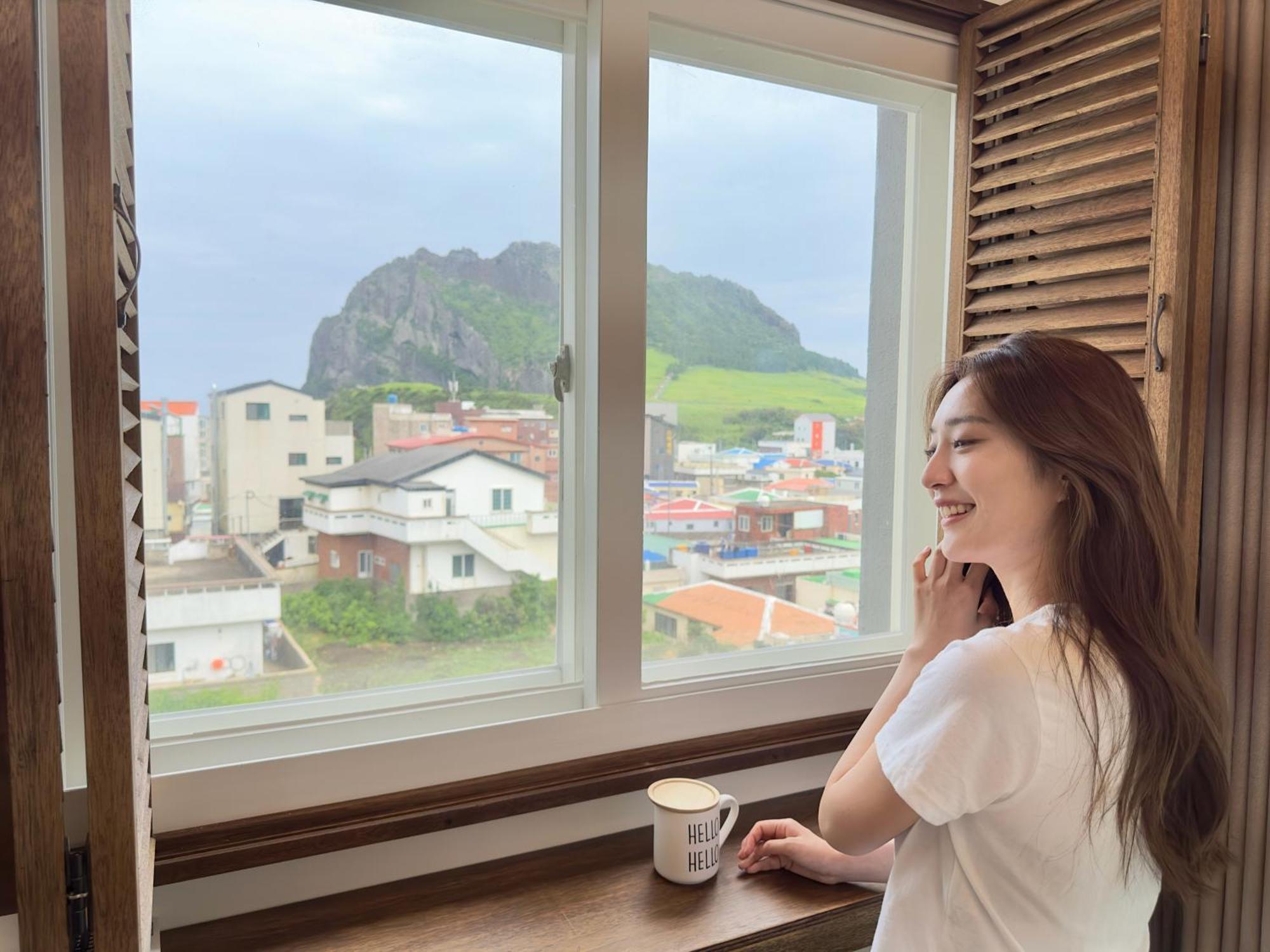 Pureun Jeju Pension Согвипхо Экстерьер фото